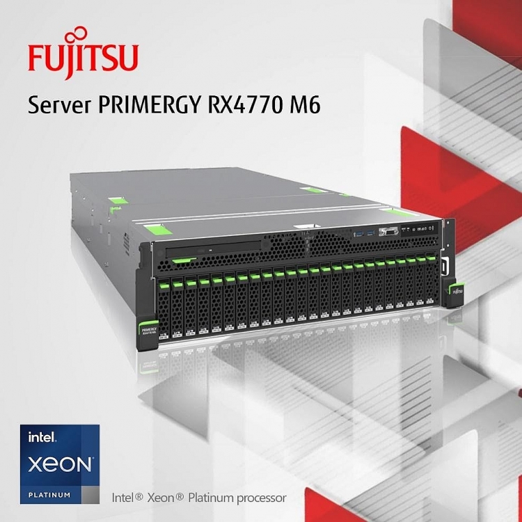 Fujitsu PRIMERGY RX4770 M6 - Chìa khóa cho chuyển đổi số