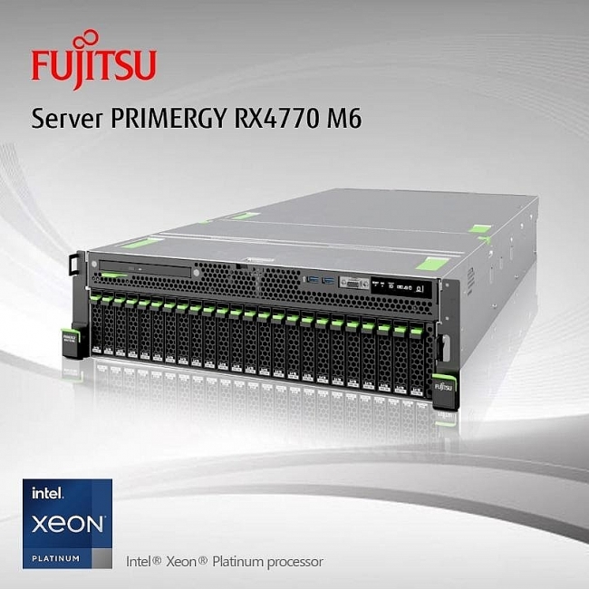 Fujitsu PRIMERGY RX4770 M6 - Chìa khóa cho chuyển đổi số