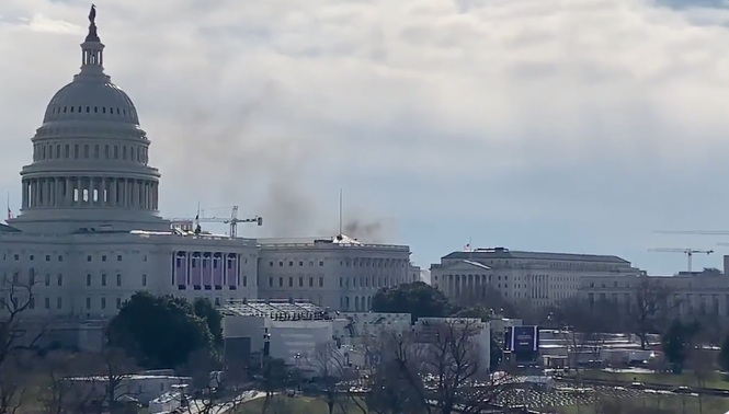 Điện Capitol bất ngờ bị phong tỏa trước lễ nhậm chức của ông Biden