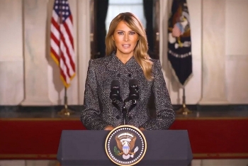 Đệ nhất phu nhân Melania Trump nhắn nhủ gì trong thông điệp chia tay?