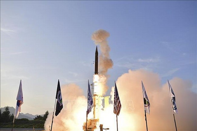 Israel hoàn tất thử nghiệm hệ Arrow, có thể triển khai lập tức cho không quân