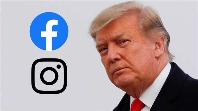 Ông Trump đòi khôi phục tài khoản Facebook và Instagram, 