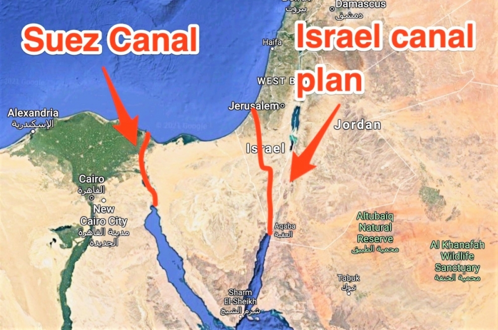 Mỹ từng cân nhắc dùng hơn 500  quả bom hạt nhân để tạo tuyến đường thay thế kênh đào Suez
