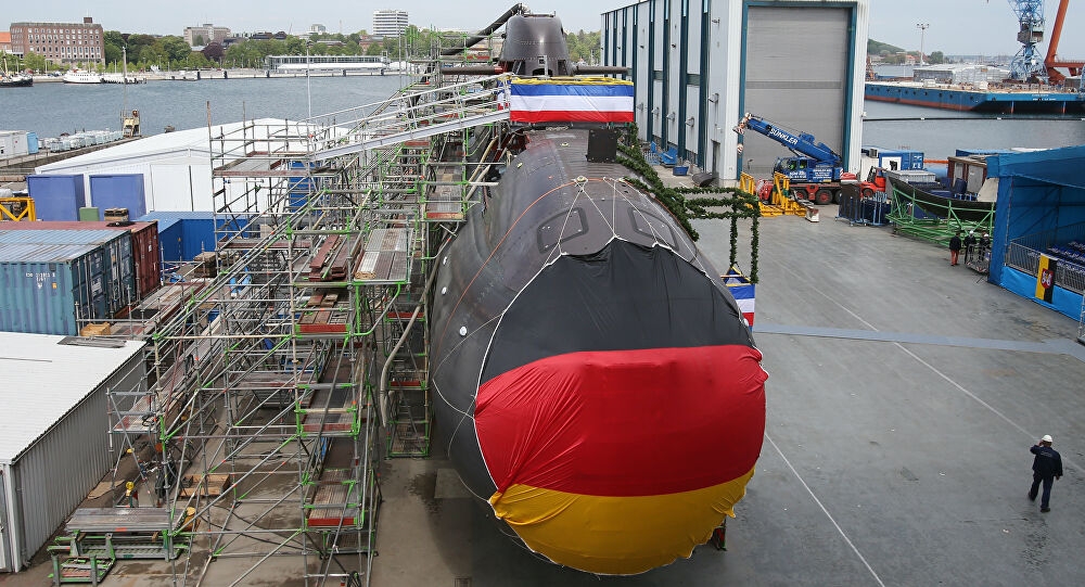 Tàu ngầm Hải quân Đức được trang bị thiết bị định vị của Nga
