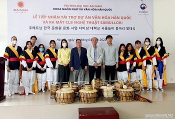 Tiếp nhận Dự án văn hóa Hàn Quốc và ra mắt CLB nghệ thuật Samulnori
