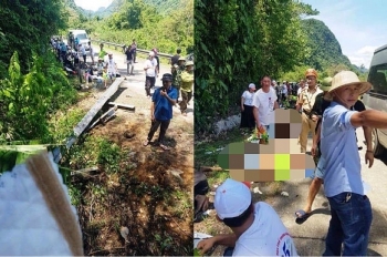 Hé lộ nguyên nhân ban đầu vụ lật xe làm 8 người chết ở Quảng Bình