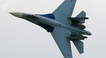 Video: Tiêm kích Su-27 xuất kích chặn máy bay do thám Mỹ ở Biển Đen