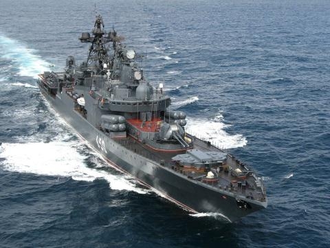 Chiến hạm Đô đốc Chabanenko của Nga trở lại đe dọa tầu ngầm Mỹ