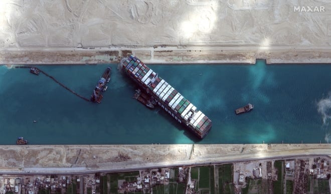 Tàu Ever Given rời kênh đào Suez tiếp tục hành trình hướng đến cảng biển Rotterdam