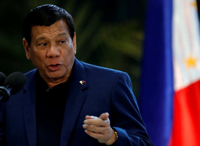 Ông Duterte muốn tranh cử phó tổng thống