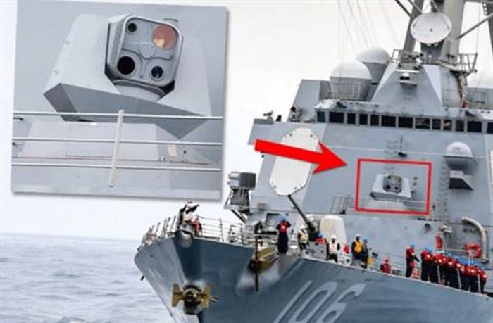 Chiến hạm Mỹ chính thức được trang bị vũ khí laser độc nhất vô nhị
