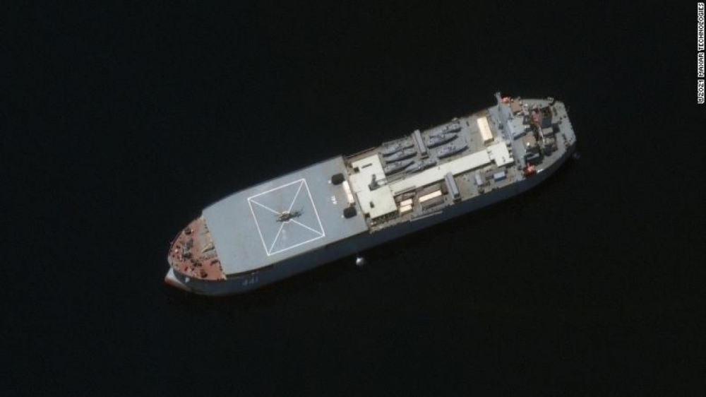 Tàu chiến Iran xuất hiện ở biển Baltic, di chuyển về hướng St. Petersburg