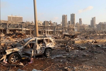 Khoảnh khắc kinh hoàng vụ nổ khiến 4.000 người thương vong ở Lebanon