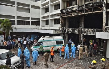 Hỏa hoạn tại cơ sở điều trị COVID-19 ở Ấn Độ, ít nhất 7 người thiệt mạng