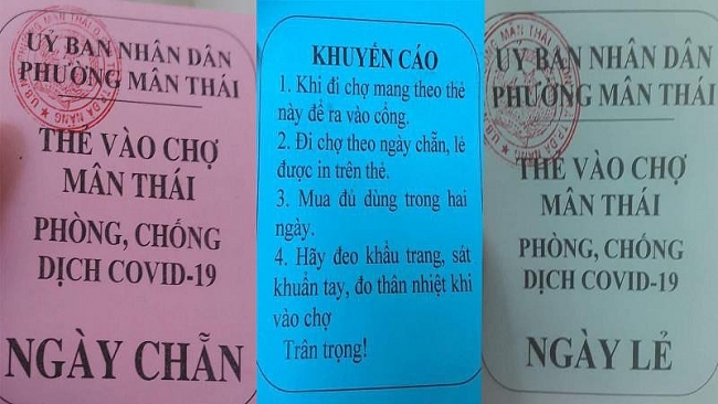 da nang phat the di cho ngay chan le nguoi dan mua thuc pham 3 ngay lan
