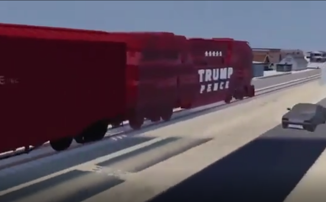 Đoạn video Tổng thống Trump đăng tải bất ngờ "gây bão", được chia sẻ hơn 70.000 lần trên Twitter chỉ sau vài giờ