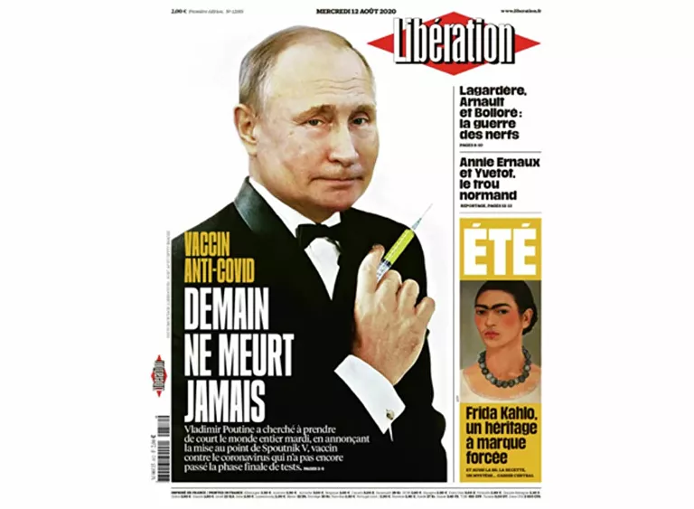 Báo Pháp ví ông Putin như James Bond: Vị cứu tinh của thế giới