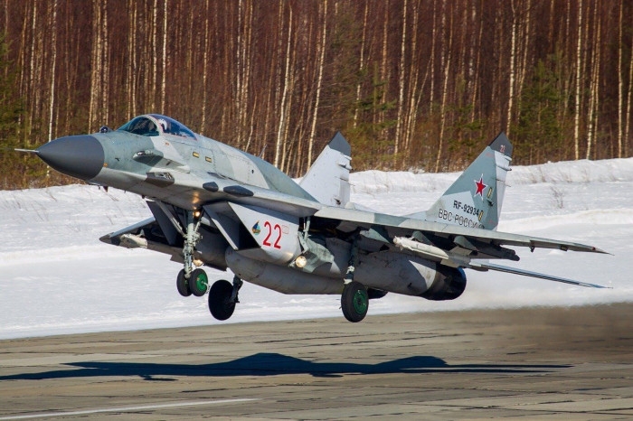 Tiêm kích MiG-29 Nga rơi khi đang huấn luyện, phi công tử nạn