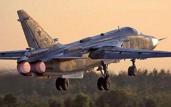 Su-24 của Không quân Nga bị rơi ở Perm, phi công nhảy dù kịp thời