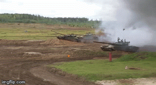 Video: Tăng T-72B3M nặng hơn 40 tấn vừa "bay" vừa nã pháo trên không ngoạn mục
