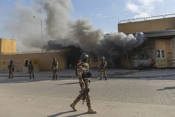 Bị tấn công liên tiếp, Mỹ dọa đóng cửa đại sứ quán ở Iraq vĩnh viễn