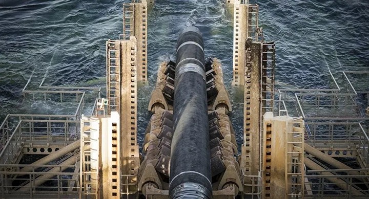 Nga hoàn tất lắp đặt đường ống Nord Stream 2