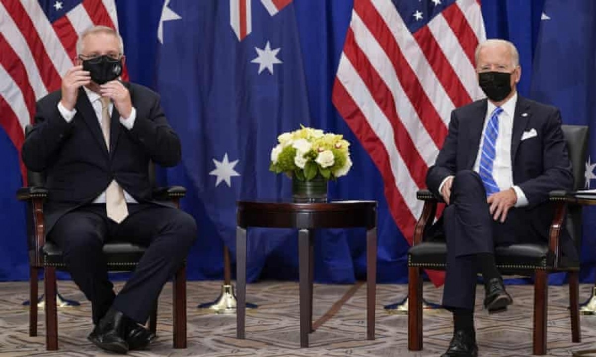 Tổng thống Biden nức nở ca ngợi đồng minh Australia