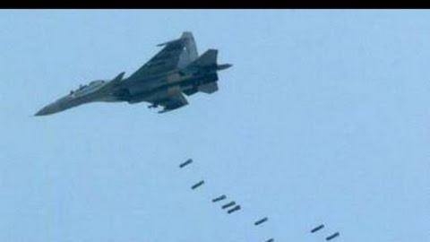 Nga và SAA dùng hơn 20 máy bay đồng loạt oanh tạc dữ dội Sa mạc Trắng