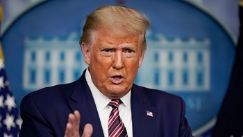 trump dang thua chinh toc do cua minh trong cuoc dua tranh cu 4 nam truoc