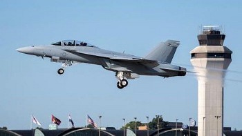 Tiêm kích F/A-18F Hoa Kỳ gặp nạn khi đang huấn luyện ở Thung lũng Chết
