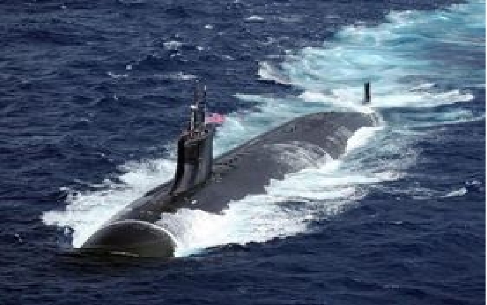 Tàu ngầm Hoa Kỳ va chạm với vật thể chưa xác định