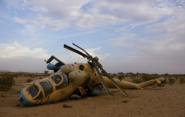 Trực thăng Mi-24 rơi ở Syria, phi công thiệt mạng