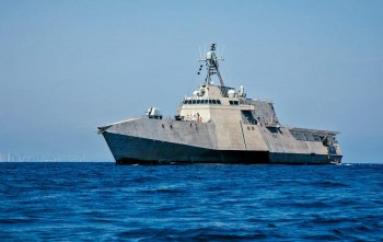 Cận cảnh mẫu tàu chiến ven bờ LCS đắt đỏ của Hải quân Hoa Kỳ