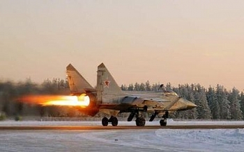 Nga triển khai phi đội tiêm kích đánh chặn MiG-31BM hùng hậu tới căn cứ đối diện bang Alaska của Mỹ