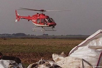 Trực thăng chở đoàn cứu hộ tại Pháp bị rơi xuống từ độ cao 1.800 mét