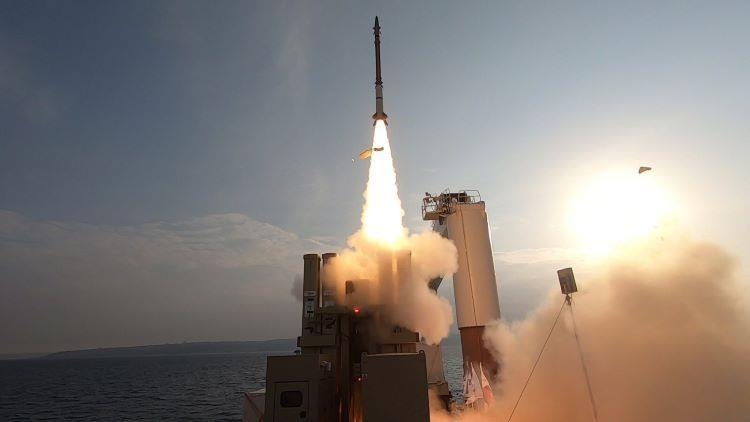 Israel công bố video thử nghiệm thành công hệ thống phòng thủ tên lửa trên biển