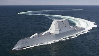 Khu trục tàng hình USS Zumwalt trị giá 9 tỷ USD của Hoa Kỳ vừa biên chế đã bị gỉ sét