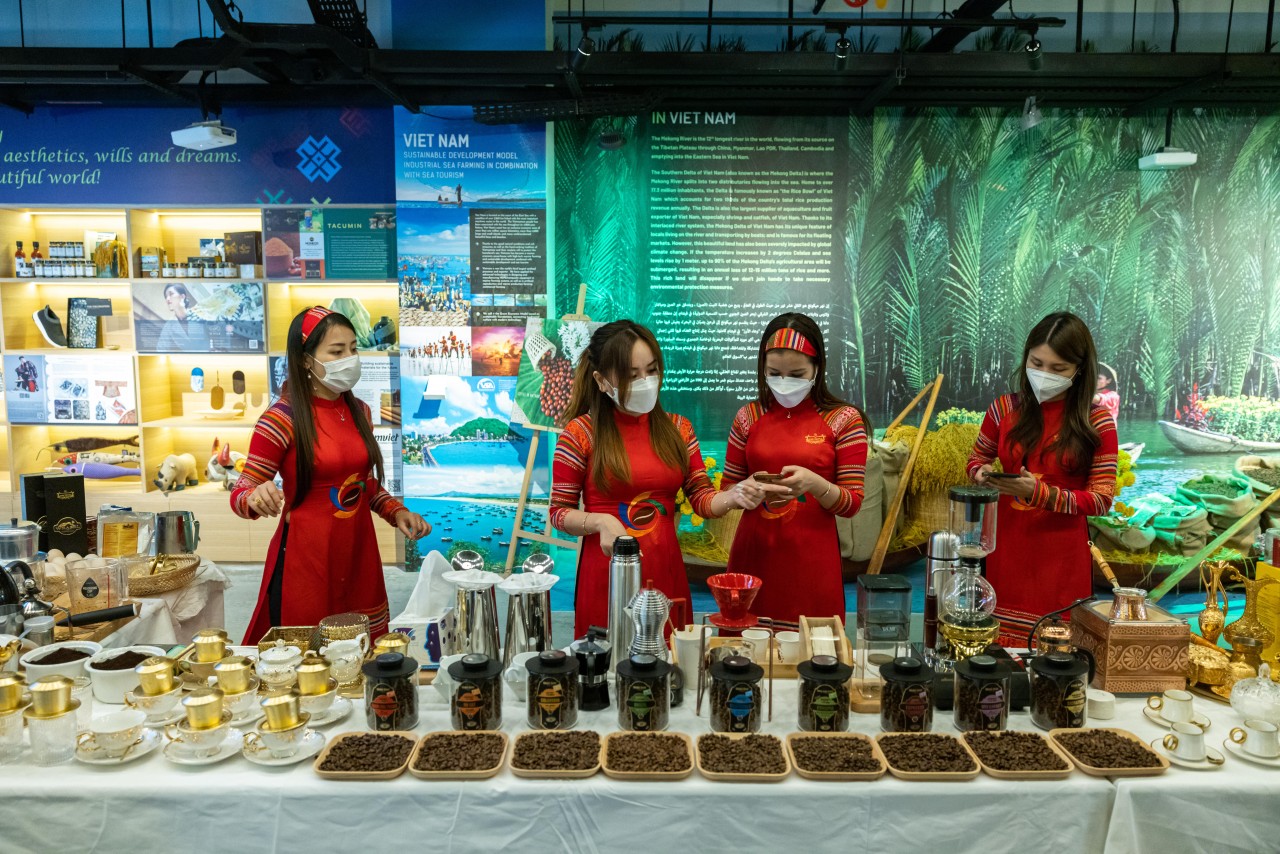 Cà phê Việt Nam “tỏa sáng” tại EXPO 2020 Dubai