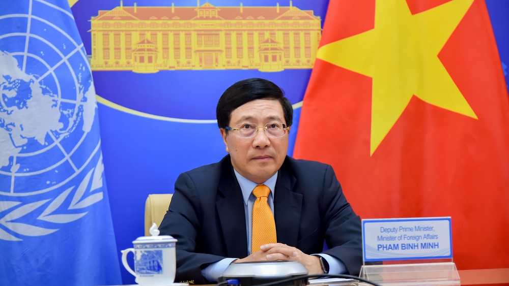 Phó Thủ tướng Phạm Bình Minh kêu gọi bảo đảm vaccine COVID-19 cho tất cả các nước