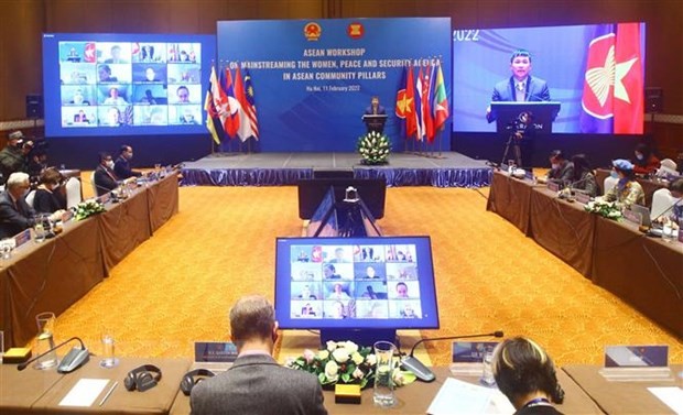 Cộng đồng ASEAN thúc đẩy các vấn đề về phụ nữ, hòa bình và an ninh