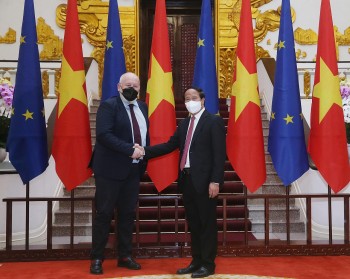 Việt Nam đề nghị EU hỗ trợ, hợp tác triển khai các cam kết tại COP26