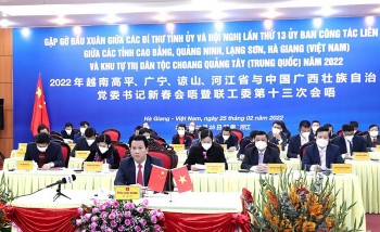 4 tỉnh biên giới Việt Nam và Trung Quốc ký kết hợp tác hữu nghị giai đoạn 2022-2026