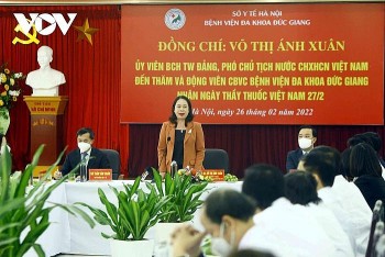 Lãnh đạo Đảng, Nhà nước thăm, chúc mừng ngày thầy thuốc Việt Nam