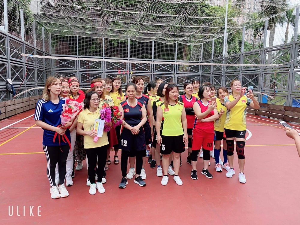 Lần đầu tiên tổ chức giải thi đấu bóng chuyền cho chị em lao động Việt Nam tại Macau