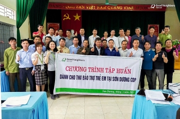 gni to chuc tap huan nang cao nang luc cho 122 tinh nguyen vien bao tro tre em