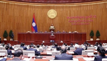 Lãnh đạo Đảng ta gửi điện mừng tới lãnh đạo Nhà nước, Chính phủ và Quốc hội Lào