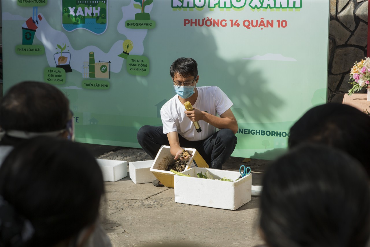 CHANGE quảng bá lối sống xanh đến người dân TP Hồ Chí Minh