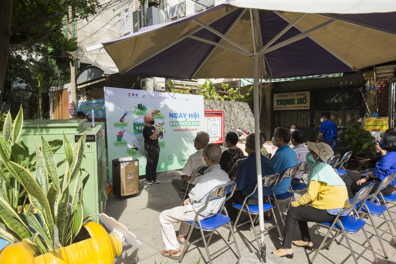 CHANGE quảng bá lối sống xanh đến người dân TP Hồ Chí Minh