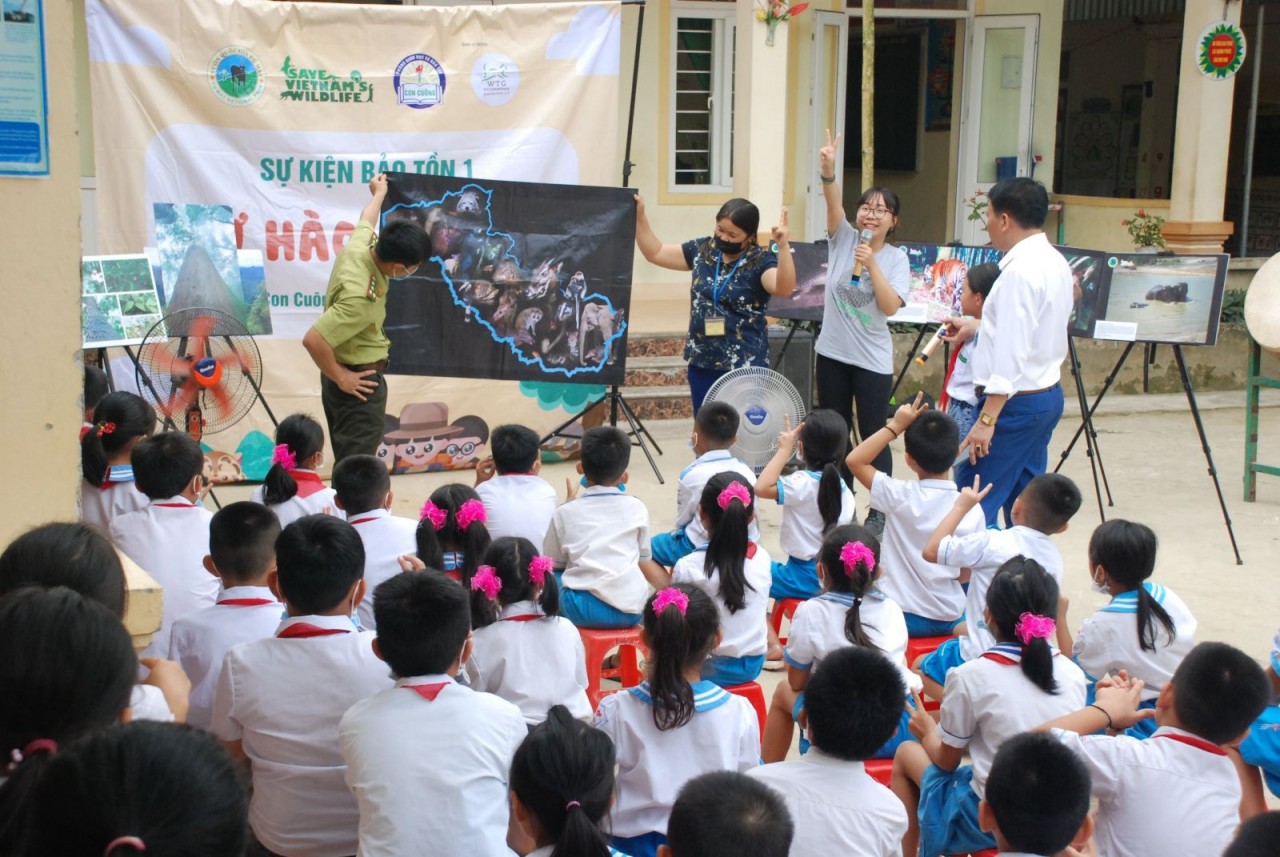 ‘Cùng em bảo vệ rừng Pù Mát’ lọt top cuộc thi Dự án bền vững của thanh niên