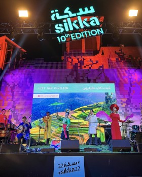 Việt Nam giới thiệu âm nhạc dân tộc truyền thống tại lễ hội nghệ thuật của Trung Đông